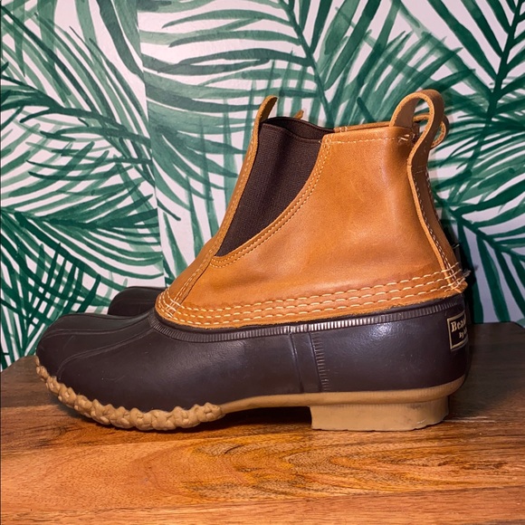 L.L. Bean Chelsea Waterproof Duck Boots Women’s 8 M - Picture 3 of 9